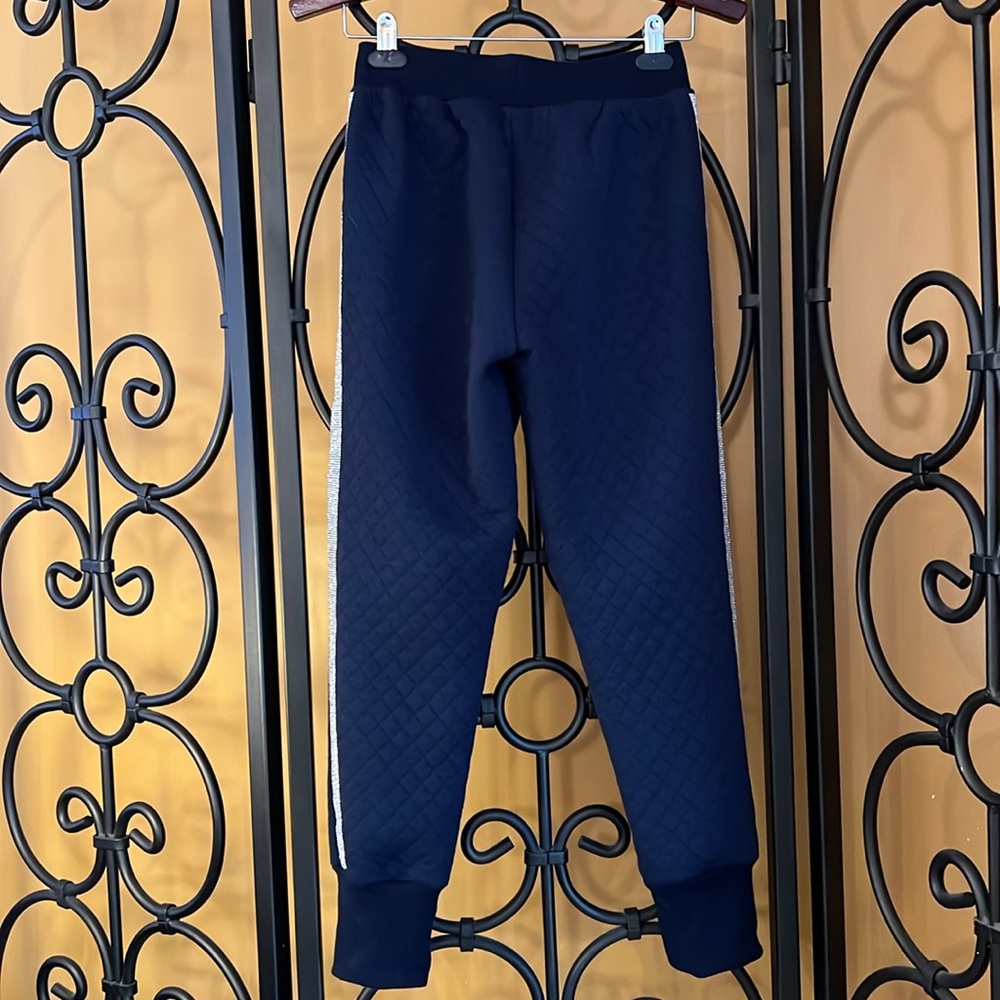 WHY DRESS Rhinestone Trim Lounge Sweatpants - Picture 7 of 15